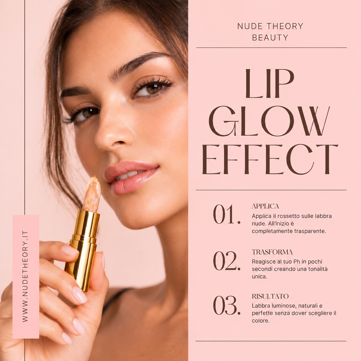 Lip Glow Effect™ | Il Rossetto che Crea la Tua Tonalità Perfetta