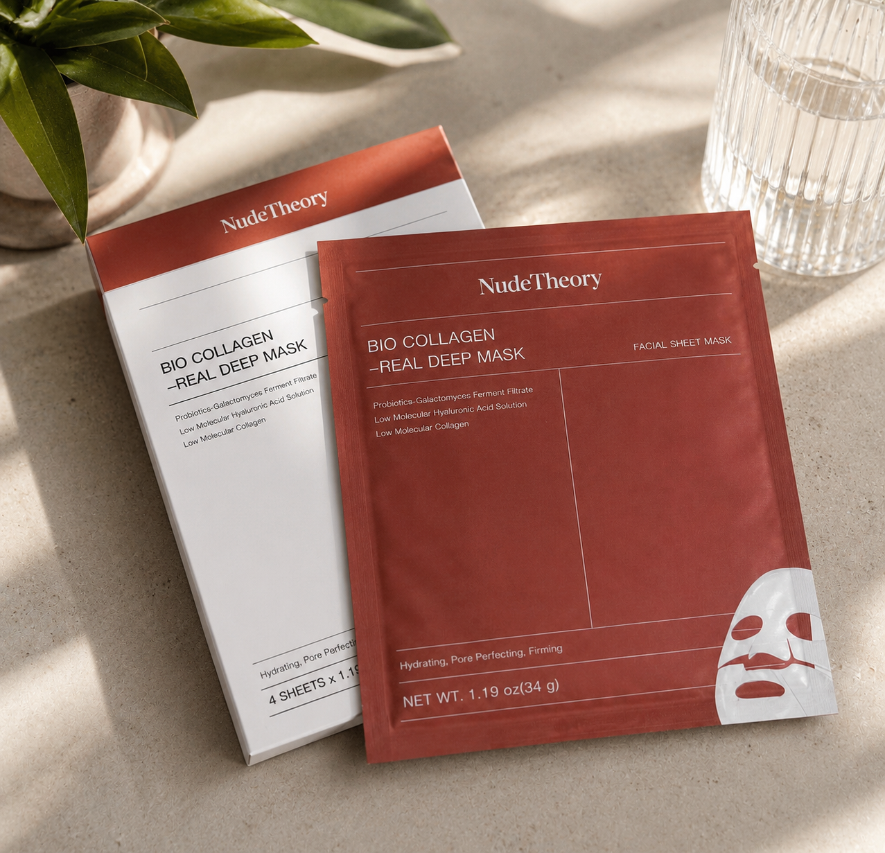 Bio-Collagen Deep Mask™ | Pelle più luminosa e rimpolpata già dal primo utilizzo Scatola da 4 pz