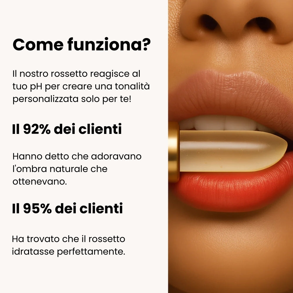 Lip Glow Effect™ | Il Rossetto che Crea la Tua Tonalità Perfetta
